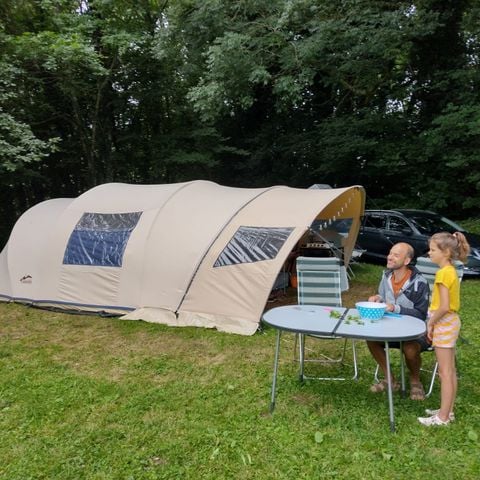 Kampeerplaats - Een tent van 60m²