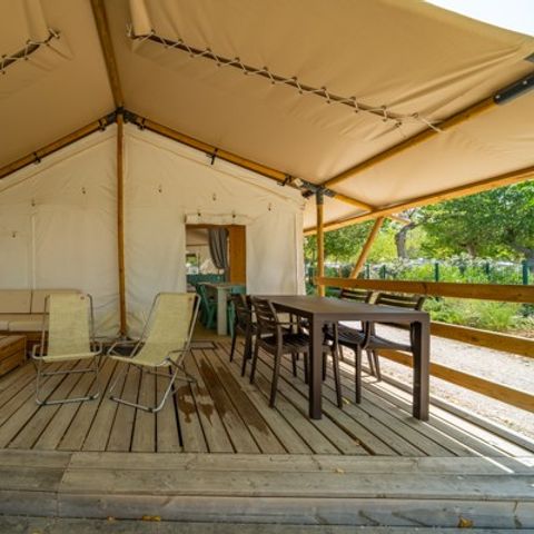 MOBILE HOME 6 people - Safari Tent | 2 Bedrooms | 4/6 People | 1 Bathroom