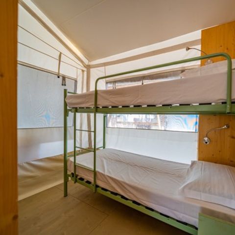 TENDA DA CAMPEGGIO 6 persone - Tenda Safari | 2 camere da letto | 4/6 persone | 1 bagno