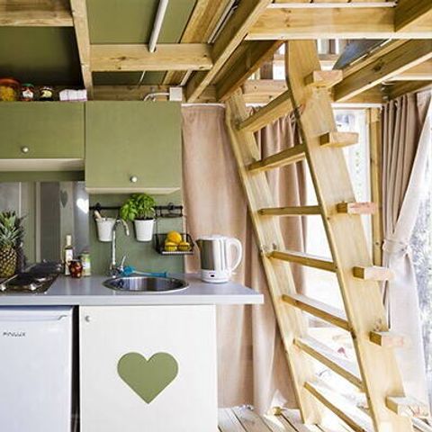 Tent 4 personen - Airlodge tent | 2 Slaapkamers | 4 Pers.