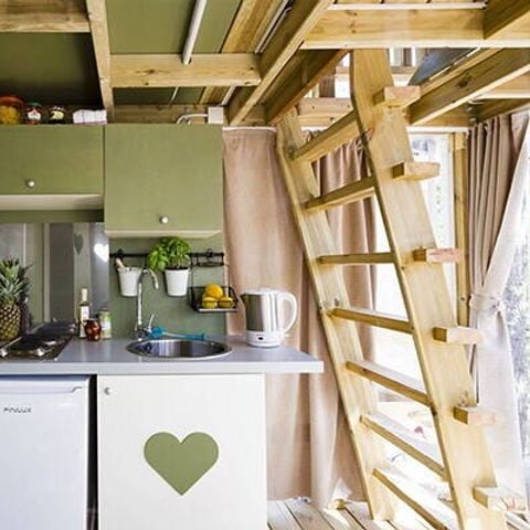 TENT 4 people - Lodge | 2 Bedrooms | 4 Pers. | Uncovered raised terrace