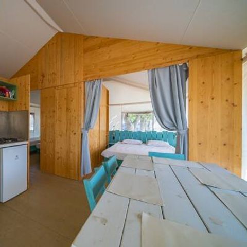 TENDA DA CAMPEGGIO 6 persone - Tenda Safari | 2 camere da letto | 4/6 persone | 1 bagno