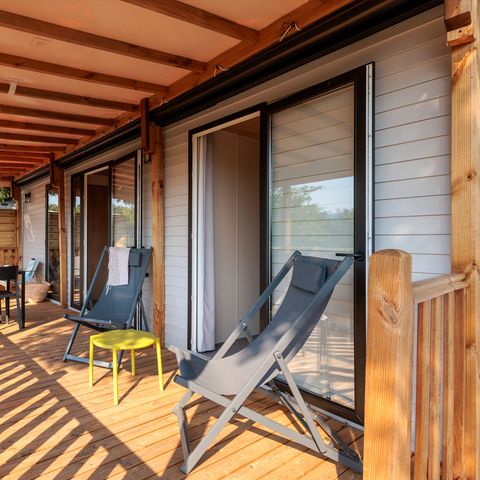 Stacaravan 4 personen - Lavandin Premium