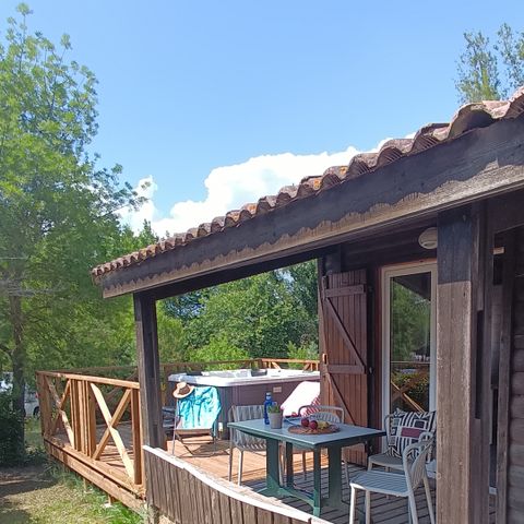 Chalet 4 persons - Premium Zen 2ch.TV-CLIM-SDB-SPA