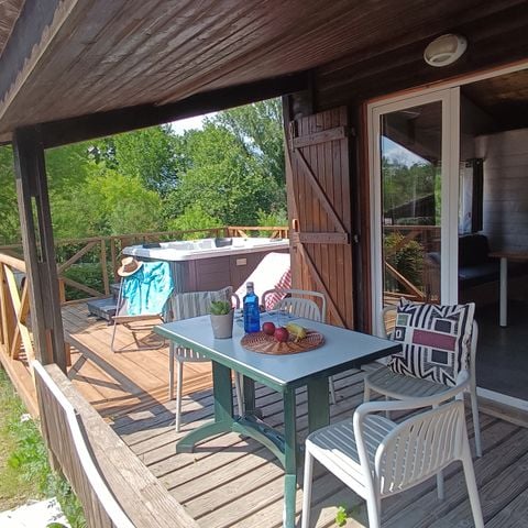 CHALET 4 personnes - Premium Zen 2ch.TV-CLIM-SDB-SPA