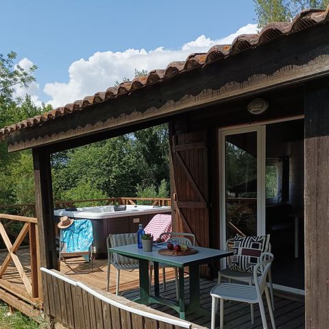Chalet 4 persons - Premium Zen 2ch.TV-CLIM-SDB-SPA