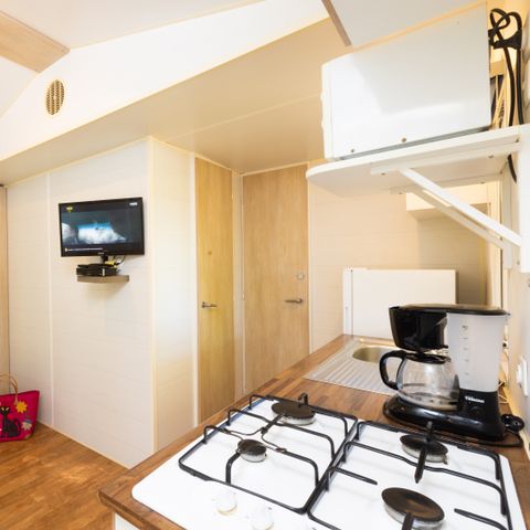 Stacaravan 4 personen - PRIVILEGE 2 kamers 25m² (25m²)