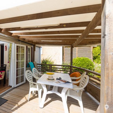 Stacaravan 4 personen - PRIVILEGE 2 kamers 35m² (35m²)