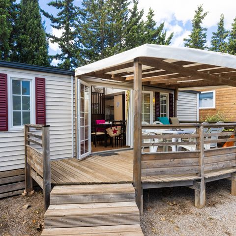 Stacaravan 6 personen - PRIVILEGE 2 kamers 35m² (35m²)