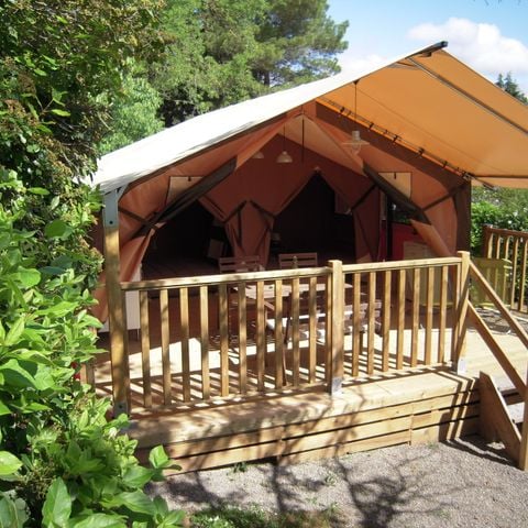 Tent 4 personen - LODGE - Zonder sanitair
