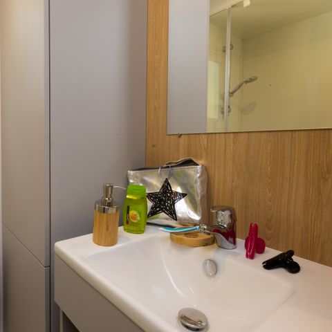 Stacaravan 8 personen - PREMIUM 3 bed