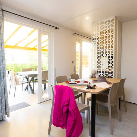 Stacaravan 8 personen - PREMIUM 3 bed