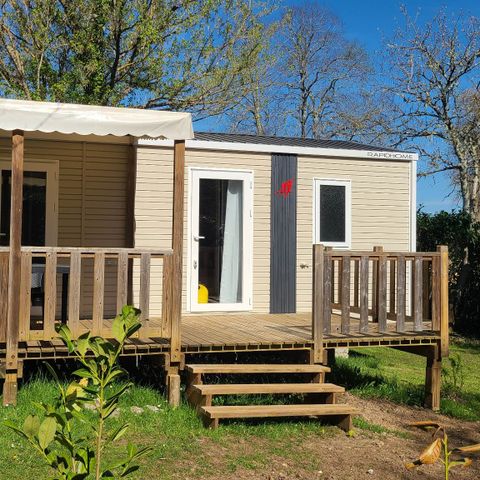 MOBILHOME 4 personnes - Confort - 2 chambres - TV