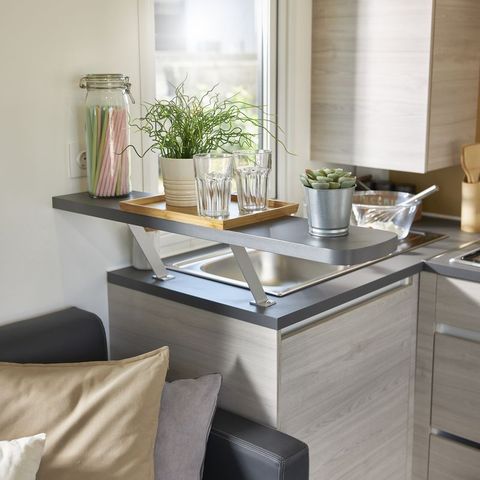 Stacaravan 6 personen - Comfort stacaravan - 3 slaapkamers - Airconditioning - TV - 33m²