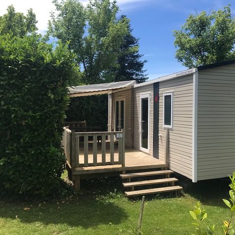 Mobile home 4 persons - 2 bedrooms - Air-conditioning - TV - 29m² - Gites
