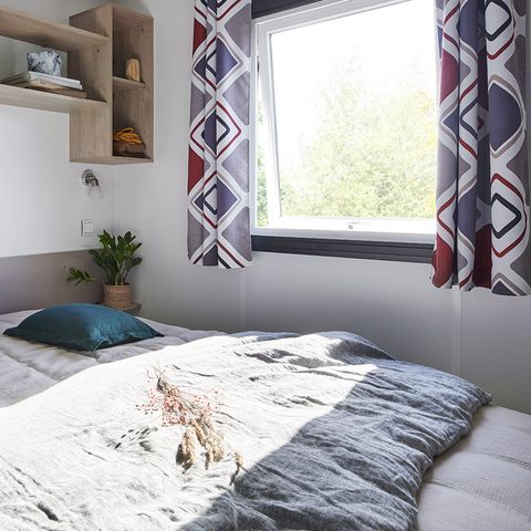 Mobile home 4 persons - 2 bedrooms - Air-conditioning - TV - 29m² - Gites