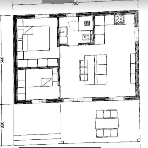 Mobilheim 6 Personen - Cottage