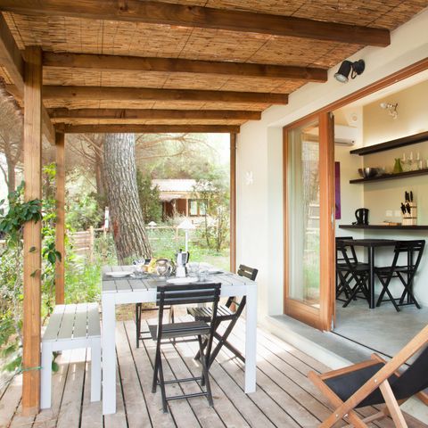 Bungalow 6 personen - D Luxe