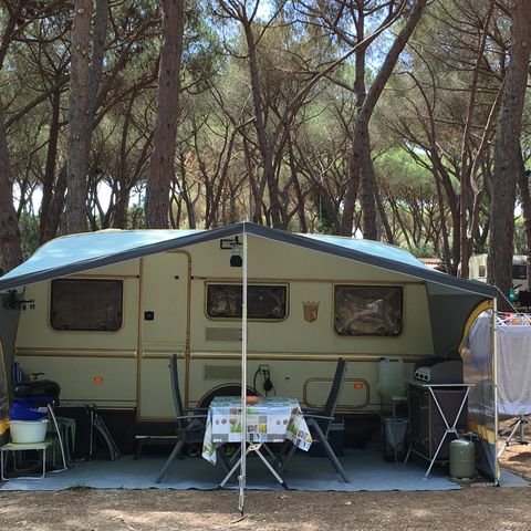 Kampeerplaats - voor caravans
