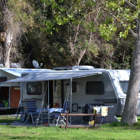 Kampeerplaats - voor caravans