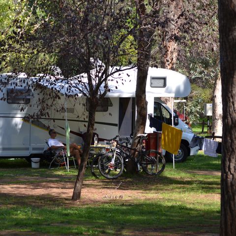 Kampeerplaats - voor caravans