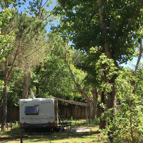 Kampeerplaats - voor caravans
