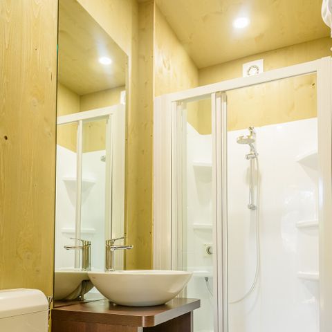 Tente en toile et en bois 5 personnes - Country Lodge