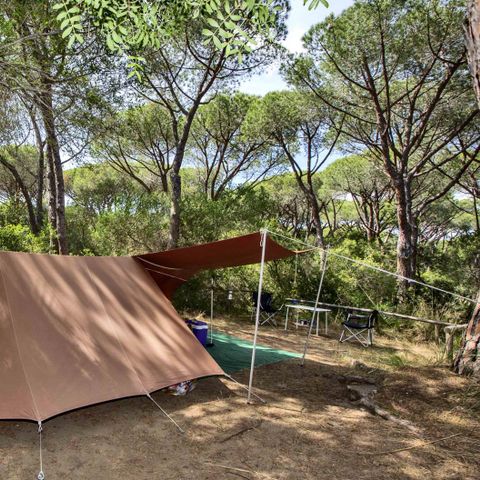 STAANPLAATS - VOOR TENT