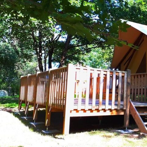 TENDA DA CAMPEGGIO 5 persone - Tenda Lodge - 40m² - 2 camere da letto