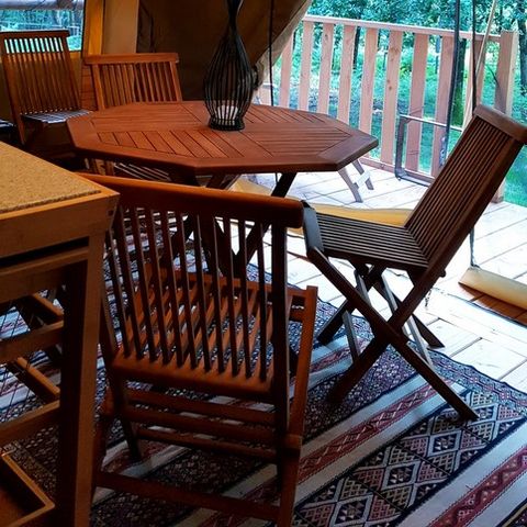 Tent 5 persons - Lodge tent - 40m² - 2 bedrooms