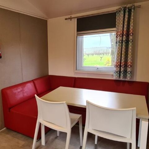 Mobilheim 2 personen - Mobilheim 1 - 28m² - 2 Schlafzimmer - Preis für 2 Personen