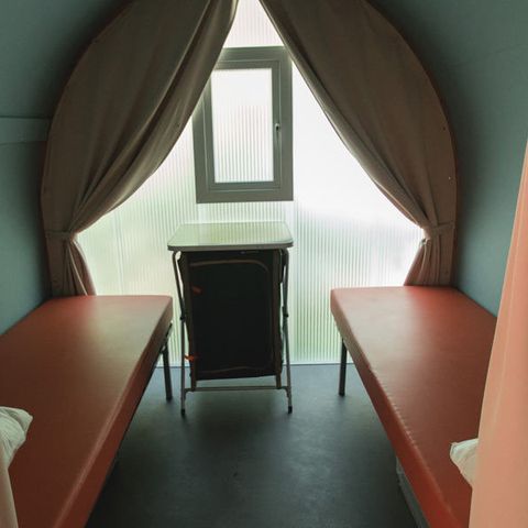 Tent 2 persons - Cocosweet – 18m² – 2 bedrooms without en-suite facilities – price includes accommodation for 2 people