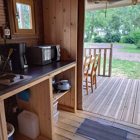 Lodge 2 persons - Tite lodge - 2 rooms without sanitary facilities
