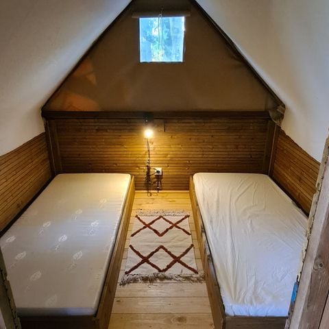 Lodge 5 personen - Tite lodge - 2 kamers zonder sanitair
