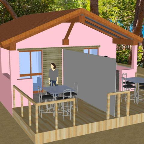 Bungalow 3 personen - TIPO A