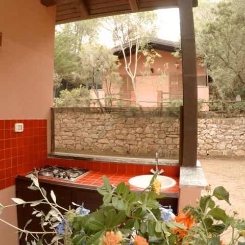 BUNGALOW 7 personnes - TIPO C (2 bungalows collés : 2 cuisines, 2 sdb)