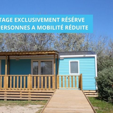 Stacaravan 4 personen - PMR Cottage 29m² 4Pers 2Ch