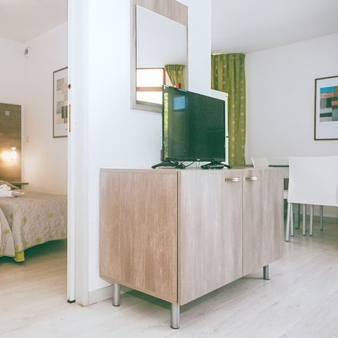 Apartement 4 Personen - 2-Zimmer-Wohnung für 4 Personen mit Einzelbetten