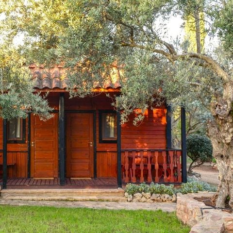 BUNGALOW 2 personnes - Bungalow pas de cuisine lit double