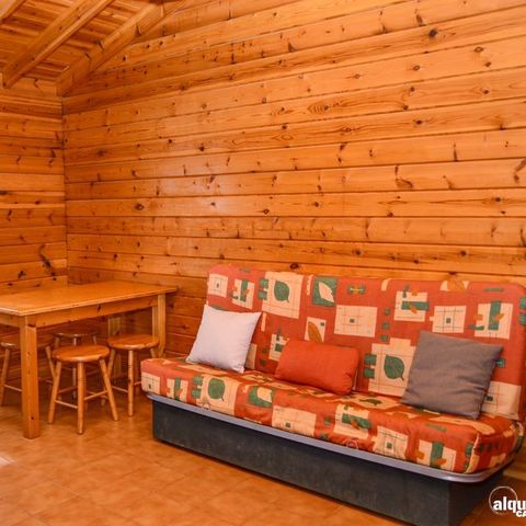 Bungalow 2 personen - Bungalow met keuken