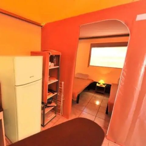 Zelt 4 Personen - Möblierter Toilé 20m² - 2 Zimmer - ohne Sanitäranlagen