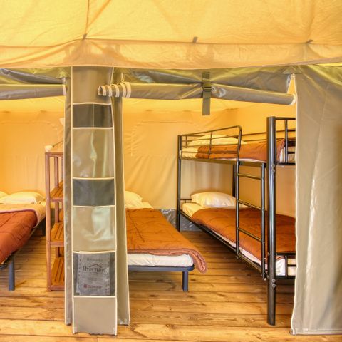 Hébergement 6 personnes - Hypitipy 23m²- - 2 chambres- - Sans sanitaires