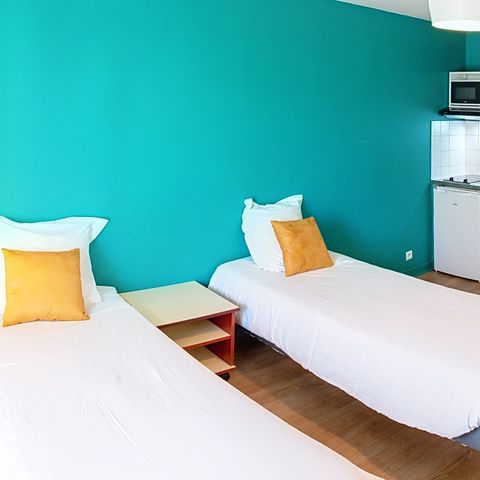 Studio 2 persons - 2 single beds