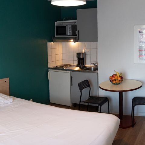 Apartement 2 Personen - Studio mit Balkon