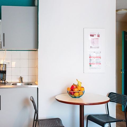 Studio 2 persons - Double bed with balcony