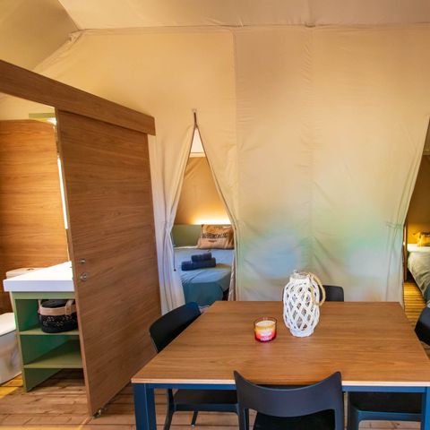 TENT 4 personen - Lodge Glamping