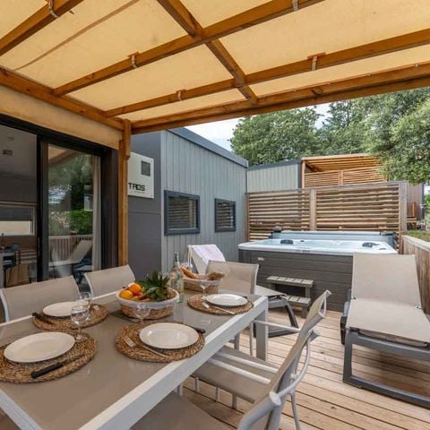 BUNGALOW 8 personnes - TAOS LUXE Jacuzzi 4 CH 8 PERS