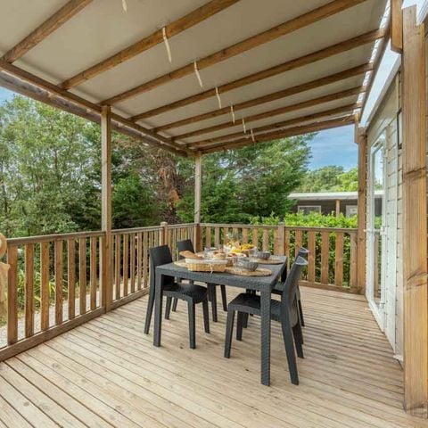 BUNGALOW 4 personnes - MOBIL HOME PRIVILEGE 2 Ch  4 Pers 2 Sdb