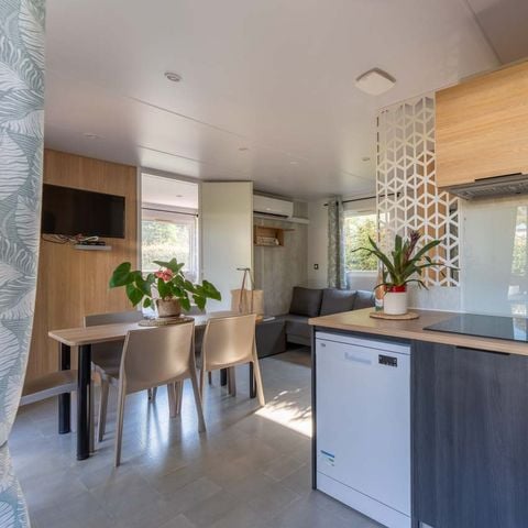 Mobilheim 6 personen - MOBIL HOME PRIVILEGE 3 Zi 6 Pers 2 Bäder