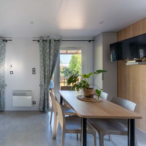 Stacaravan 6 personen - MOBIL HOME PRIVILEGE 3 Slaapkamers 6 Pers 2 Badkamers